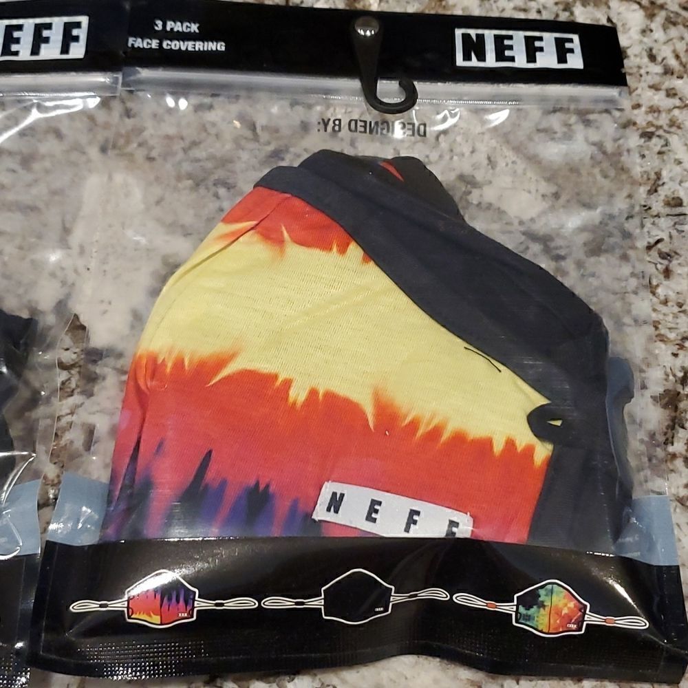 NEFF 2 sets of 3 Face Masks NWT - Picture 3 of 6
